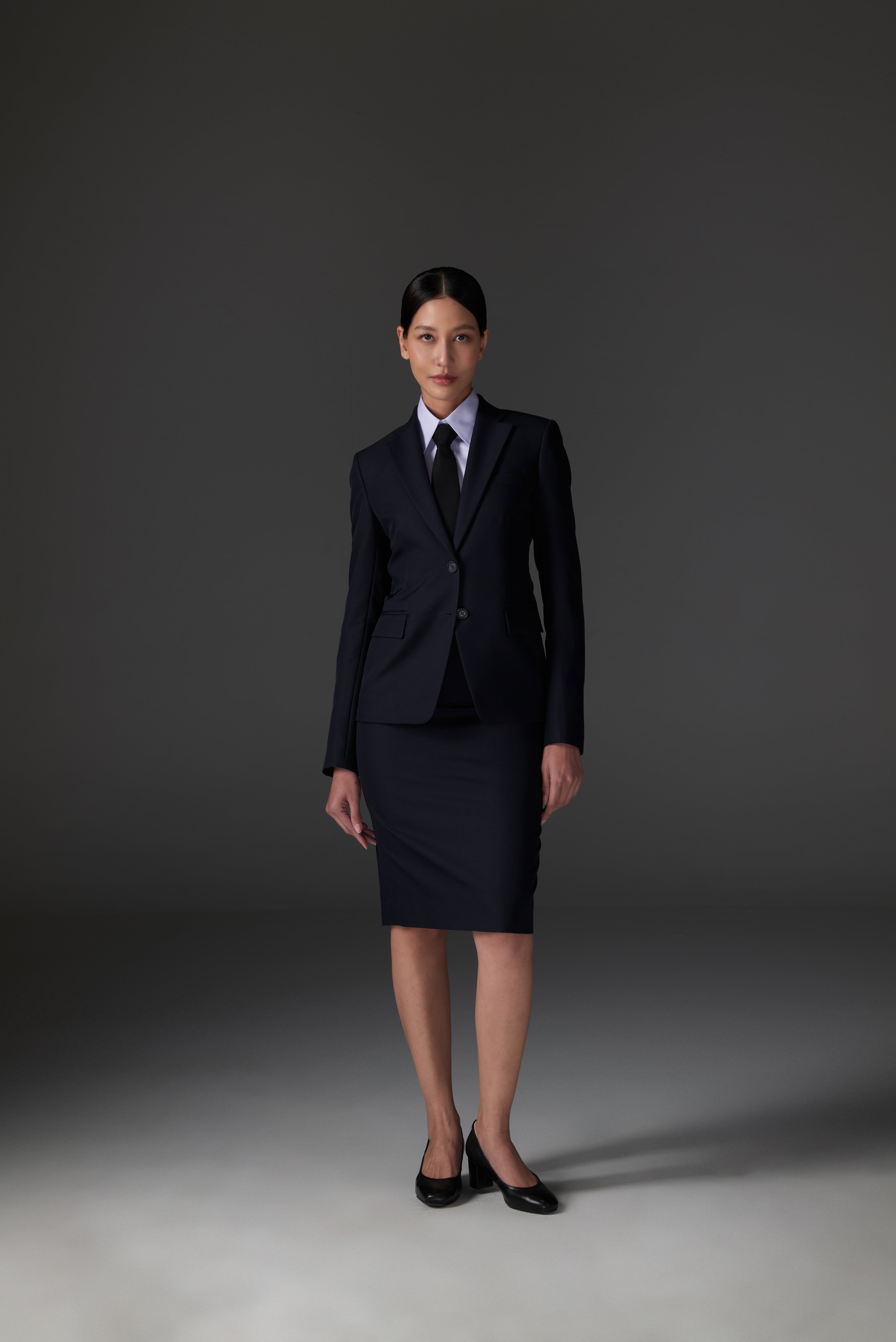 Women's Navy Corporate Suit Blazer