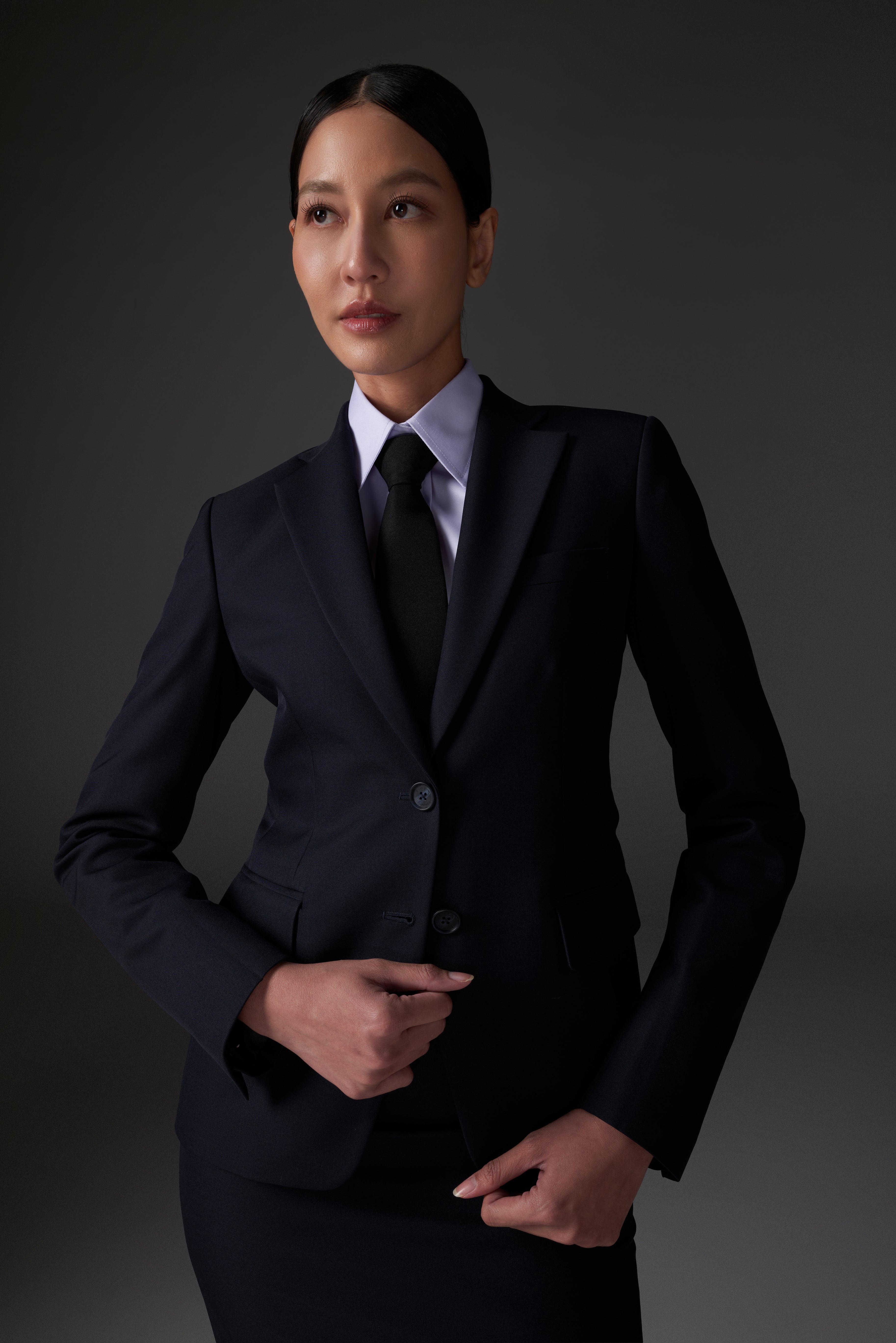 Women's Navy Corporate Suit Blazer