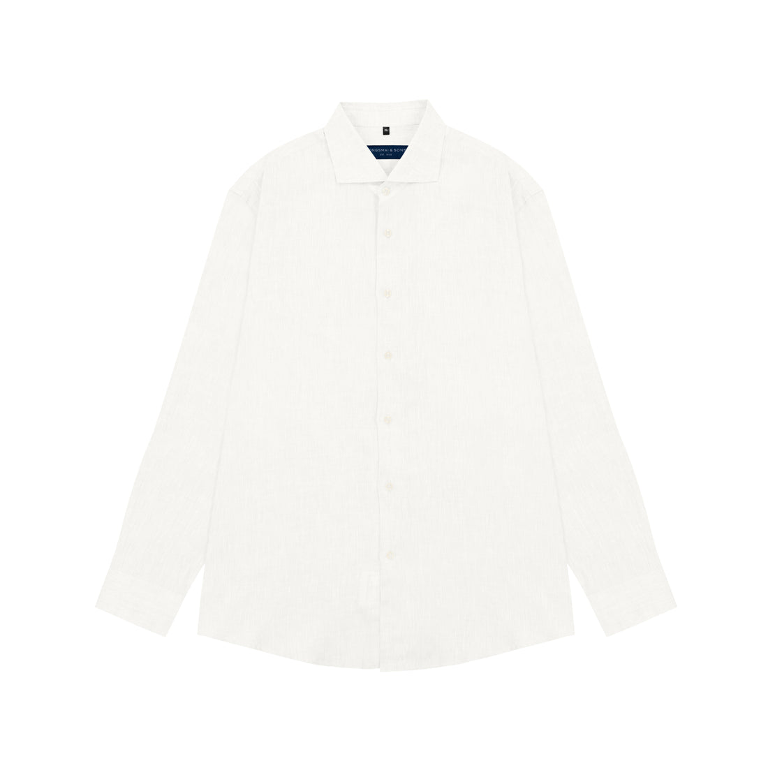 White blouse on a white background
