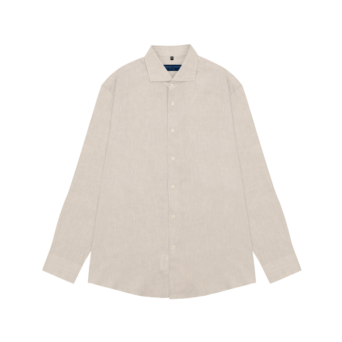White blouse on a white background